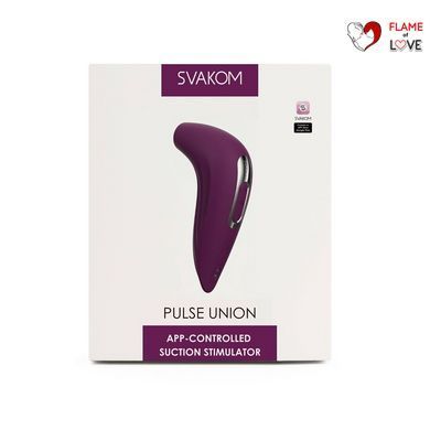 Вакуумний смарт стимулятор Svakom Pulse Union, інтенсивна стимуляція