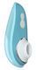 Вакуумний кліторальний стимулятор Womanizer Liberty Blue, магнітна кришка, 2 насадки - 1