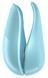 Вакуумний кліторальний стимулятор Womanizer Liberty Blue, магнітна кришка, 2 насадки - 4