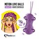 Вагінальні кульки з масажем і вібрацією FeelzToys Motion Love Balls Twisty з пультом ДК, 7 режимів - 2