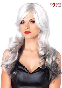 Leg Avenue Allure Multi Color Wig Grey/Black