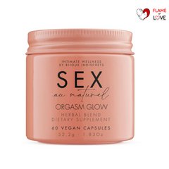 Натуральна харчова добавка для підвищення лібідо Bijoux Indiscrets Sex au Naturel — Orgasm Glow