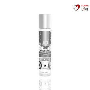 Гель для масажу на силіконовій основі JO ALL-IN-ONE MASSAGE GLIDE - FRAGANCE FREE (30 мл)