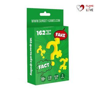 Еротична гра для пар &laquo;162 Fakts or Fakes&raquo; (UA, ENG, RU)