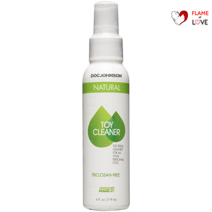 Дезінфекційний спрей Doc Johnson Natural Toy Cleaner (118 мл) без триклозану, сульфатів і парабенів