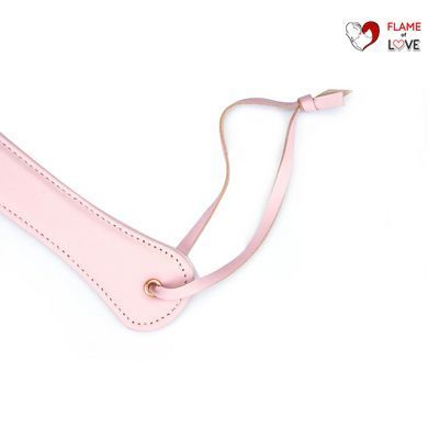 Паддл Liebe Seele White & Pink Leather Paddle