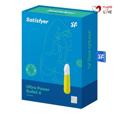 Віброкуля перезаряджаєма Satisfyer Ultra Power Bullet 4 Yellow