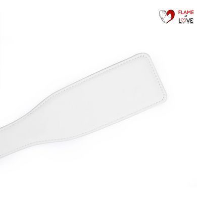 Паддл Liebe Seele White & Pink Leather Paddle