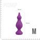 Анальна пробка Adrien Lastic Amuse Medium Purple (M) з двома переходами, макс. діаметр 3,6 см - 2