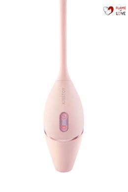 Пульсатор з вакуумним стимулятором KISSTOY Cathy III Pink, 5 режимів вакууму, 10 режимів пульсації