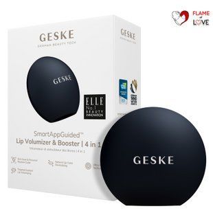 Пристрій для збільшення обʼєму губ GESKE Lip Volumizer&Booster 4в1 Small black, One Size