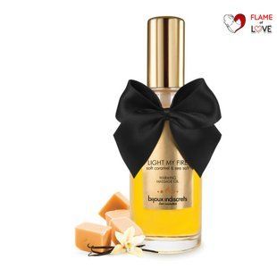 Розігрівальна олія Bijoux Indiscrets Light my Fire &ndash; Caramel&Sea salt