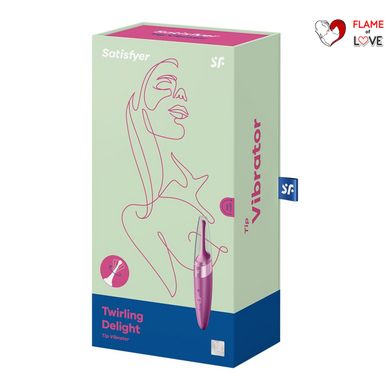 Вібратор для клітора Satisfyer Twirling Delight Berry