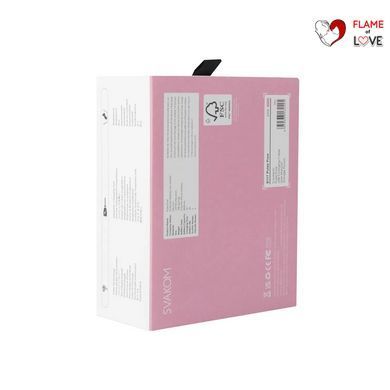 Вакуумний кліторальний стимулятор Svakom Pulse Pure Pale Pink, 5 режимів, 5 інтенсивностей у кожному