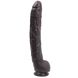 Фалоімітатор Doc Johnson Dick Rambone Cock Black, діаметр 6 см, довжина 42 см, ПВХ - 1