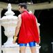 Чоловічий еротичний костюм супермена "Готовий на все Стів" One Size: плащ, портупея, шорти, манжети - 5