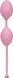 Розкішні вагінальні кульки PILLOW TALK - Frisky Pink з кристалом, діаметр 3,2 см, вага 49-75гр - 6