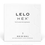 Презервативи LELO HEX Condoms Original, тонкі та суперміцні