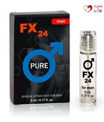 Парфумована вода з феромонами чоловічі FX24 PURE, for men (roll-on), 5 мл