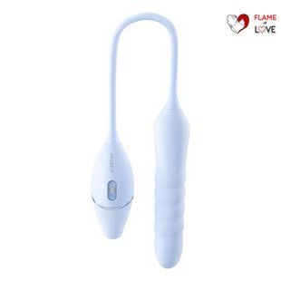 Пульсатор з вакуумним стимулятором KISSTOY Cathy III Light Blue, 5 режимів вакууму, 10 режимів пульсації