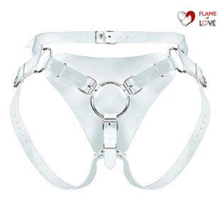 Труси для страпона Feral Feelings Strap-on Harness White, white