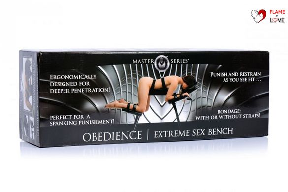 Лава для екстремального сексу з фіксаторами Extreme Sex Bench