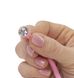 Розкішні вагінальні кульки PILLOW TALK - Frisky Pink з кристалом, діаметр 3,2 см, вага 49-75гр - 5