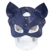 Преміум маска кішечки LOVECRAFT, натуральна шкіра, блакитна, подарункова упаковка - 4