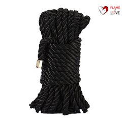 Розкішна мотузка для Шибарі Zalo Bondage Rope Black