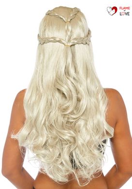 Перука Дейєнеріс Таргарієн Leg Avenue Braided long wavy wig Blond, платинова, довжина 81 см