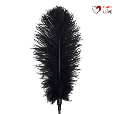 Лоскітка зі страусиним пером Art of Sex - Feather Tickler, колір Чорний