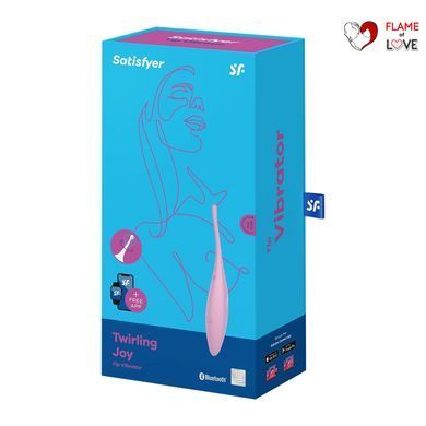 Смарт-вібратор для клітора Satisfyer Twirling Joy Pink