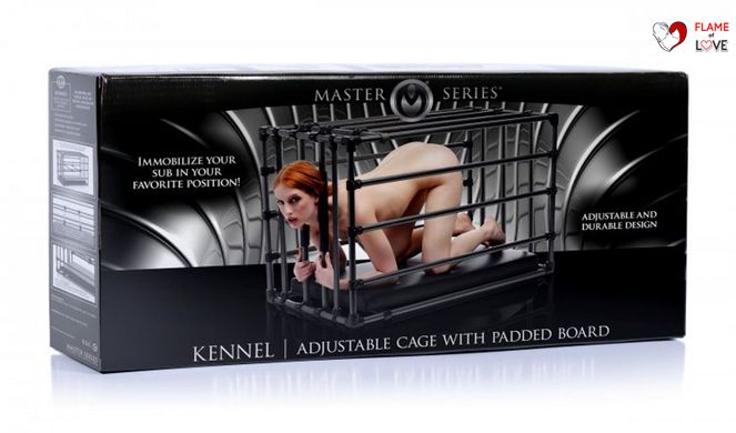 Міцна розбірна клітка для покарань Kennel Adjustable Bondage Cage