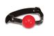 Классический кляп с шариком Sex And Mischief - Solid Red Ball Gag - 1