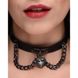 Чокер XR Brands Gothic Heart Adjustable Collar - 3