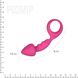 Анальна пробка Adrien Lastic Budy Pink із стимулюючою ніжкою, макс. діаметр 2,5 см - 2