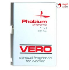 Пробник парфуми з феромонами жіночі Aurora Phobium Pheromo VERO, 1 ml