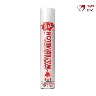 Лубрикант зі смаком кавуна Wet Watermelon зі зігріваючим ефектом, 30 мл