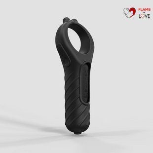 Ерекційне кільце з віброкулею Bathmate Vibe Edge перезаряджається, 10 режимів
