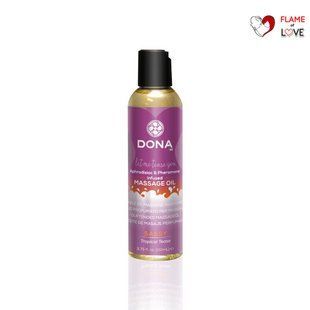 Масажне масло DONA Massage Oil SASSY - TROPICAL TEASE (110 мл), One Size
