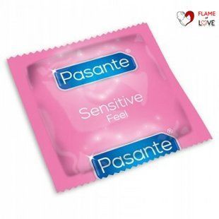 Презервативи ультратонкі Pasante Sensitive Feel латексні (ціна за 6 шт.)