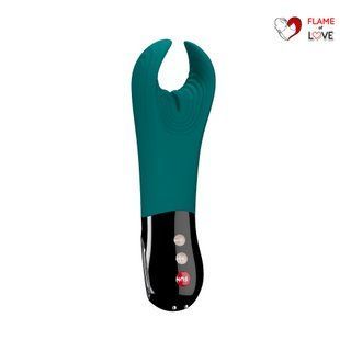 Вібратор для пеніса Fun Factory MANTA deep sea blue/black, підходить для парних ігор