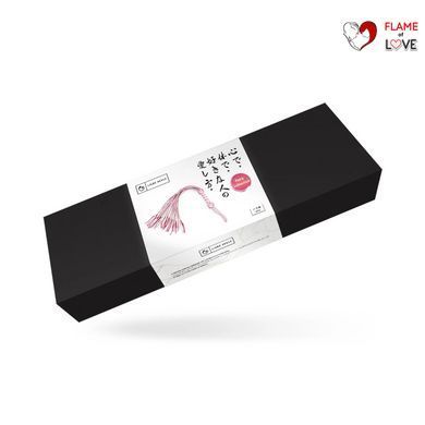 Флогер Liebe Seele White & Pink Leather Whip