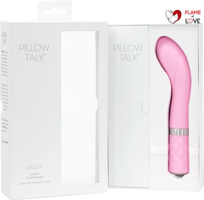 Розкішний вібратор Pillow Talk - Sassy Pink з кристалом Сваровські для точки G, подарункова упаковка