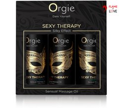Набір масажних олій 3х30 мл з ароматами-афродизіаками SEXY THERAPY, Orgie