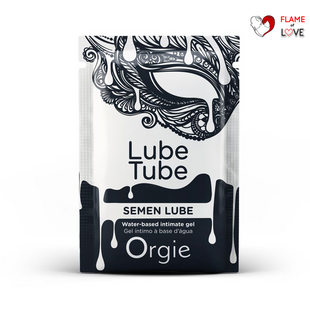 САШЕТ/Лубрикант на водній основі Orgie SEMEN LUBE intimate gel з текстурою сперми, 2 мл