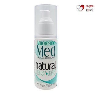 Змазка на водній основі з фітопланктоном Amoreane Med Natural (100 мл)