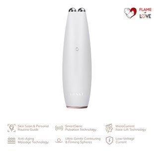 Мікрострумова ручка для підтяжки шкіри обличчя GESKE MicroCurrent Face-Lift Pen 6в1 starlight, One Size