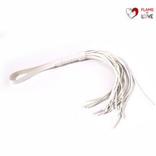 Батіг Flogger Art of Sex, Білий
