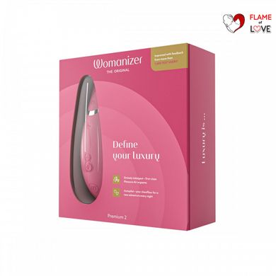 Вакуумний кліторальний стимулятор Womanizer Premium 2 Respberry
